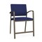 Lesro Newport Wide Hip Chair Metal Frame, Bronze, OH Cobalt Upholstery NP1261 - alternate 1